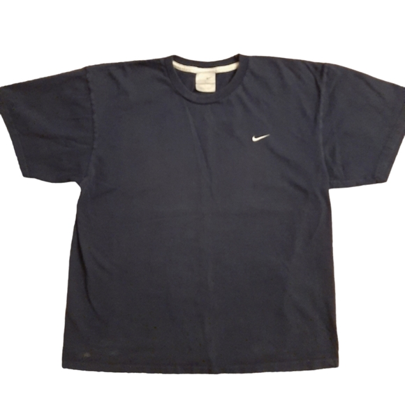 Vintage Navy Nike Tshirt Size Large - Picture 1 of 2